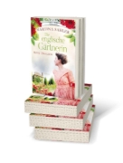 Buchcover und Innenansicht für das Buch: Die englische Gärtnerin - Rote Dahlien
