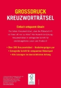Buchcover und Innenansicht für das Buch: Großdruck Kreuzworträtsel - Band 6 - Über 280 Rätsel in großer Schrift für Senioren & Erwachsene