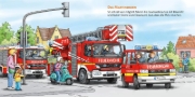 Buchcover und Innenansicht für das Buch: Hör mal (Soundbuch): Die Feuerwehr