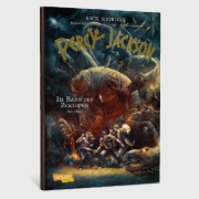 Buchcover und Innenansicht für das Buch: Percy Jackson (Comic) 02: Im Bann des Zyklopen