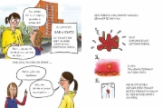 Buchcover und Innenansicht für das Buch: Världens Sämsta Syster