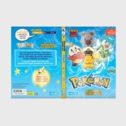 Buchcover und Innenansicht für das Buch: Pokémon Erstlesebuch: Neue Pokémon, neue Abenteuer