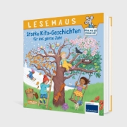 Buchcover und Innenansicht für das Buch: Starke Kita-Geschichten für das ganze Jahr
