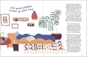 Buchcover und Innenansicht für das Buch: How to Be Present: Embrace the Art of Mindfulness to Discover Peace and Joy Every Day