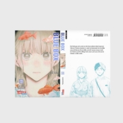 Buchcover und Innenansicht für das Buch: Ao no Hako