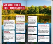 Buchcover und Innenansicht für das Buch: MARCO POLO Reiseführer Eifel