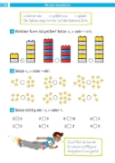 Buchcover und Innenansicht für das Buch: Die Mathe-Helden Kopfrechnen 1. Klasse