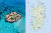 Buchcover und Innenansicht für das Buch: Sardinien