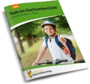 Buchcover und Innenansicht für das Buch: Übungsheft mit Tests im Sachunterricht 4. Klasse