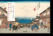 Buchcover und Innenansicht für das Buch: Hiroshige & Eisen. The Sixty-Nine Stations along the Kisokaido