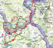 Buchcover und Innenansicht für das Buch: Peaks of the Balkans: Albanien, Kosovo und Montenegro