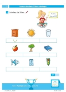 Buchcover und Innenansicht für das Buch:  Die Deutsch-Helden: Deutsch-Testblock So gut bin ich! 1. Klasse