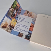Buchcover und Innenansicht für das Buch: 30 Days, 10 Dates & 1 Drama