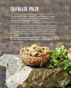Buchcover und Innenansicht für das Buch: Vegetarisch Grillen