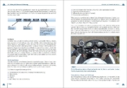 Buchcover und Innenansicht für das Buch: Führerschein Handbuch Klasse A, A1, A2 - Motorrad - top aktuell