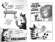 Buchcover und Innenansicht für das Buch: The Terrible Trio: The Day the Mac´n´Cheese Ran Out