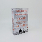 Buchcover und Innenansicht für das Buch: Sieben Jahre in Tibet