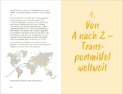 Buchcover und Innenansicht für das Buch: Ohne Flugzeug in die Ferne