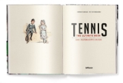 Buchcover und Innenansicht für das Buch: Tennis - The Ultimate Book