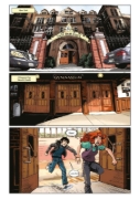 Buchcover und Innenansicht für das Buch: Percy Jackson (Comic) 4: Die Schlacht um das Labyrinth