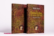 Buchcover und Innenansicht für das Buch: Das Einhörnchen, das rückwärts leben wollte
