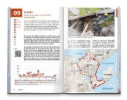 Buchcover und Innenansicht für das Buch: KOMPASS Wanderführer Lofoten, Vesterålen und Senja, 70 Touren mit Extra-Tourenkarte