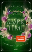 Buchcover und Innenansicht für das Buch: A Spark of Time - Ein Treffen in den Highlands