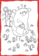 Buchcover und Innenansicht für das Buch: Das kleine WIR: Malblock