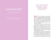 Buchcover und Innenansicht für das Buch: Die Longevity-Food-Formel für das Gehirn