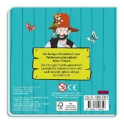 Buchcover und Innenansicht für das Buch: Trötsch Pettersson und Findus Pappenbuch Puzzlebuch