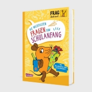 Buchcover und Innenansicht für das Buch: Frag doch mal ... die Maus: Die wichtigsten Fragen zum Schulanfang