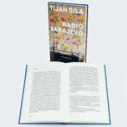 Buchcover und Innenansicht für das Buch: Radio Sarajevo