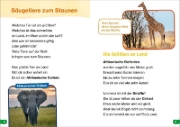 Buchcover und Innenansicht für das Buch: WAS IST WAS Erstes Lesen easy! Band 19. Tierische Rekorde