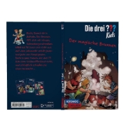 Buchcover und Innenansicht für das Buch: Die drei ??? Kids 16: Der magische Brunnen