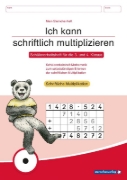 Buchcover und Innenansicht für das Buch: Ich kann schriftlich multiplizieren und dividieren - 2 Arbeitshefte im Set