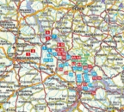 Buchcover und Innenansicht für das Buch: ROTHER Wanderführer Bayerischer Wald. 54 Touren um Cham, Bodenmais, Zwiesel, Freyung und Passau - mit Nationalpark Bayerischer Wald
