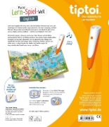 Buchcover und Innenansicht für das Buch: tiptoi® Meine Lern-Spiel-Welt - Englisch