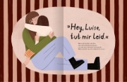 Buchcover und Innenansicht für das Buch: Luise braucht 'ne Pause