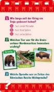 Buchcover und Innenansicht für das Buch: WAS IST WAS Quiz Abenteuer Geschichte