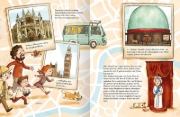 Buchcover und Innenansicht für das Buch: OTTO fährt los - Eine Reise nach England