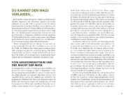 Buchcover und Innenansicht für das Buch: Wir sind Geschöpfe des Waldes