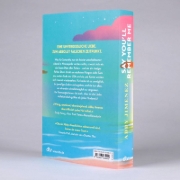 Buchcover und Innenansicht für das Buch: Say You'll Remember Me