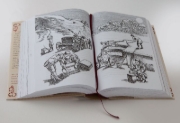 Buchcover und Innenansicht für das Buch: The Pillars of the Earth