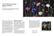 Buchcover und Innenansicht für das Buch: Vom Garten in die Vase