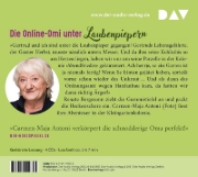 Buchcover und Innenansicht für das Buch: Fertig ist die Laube. Die Online-Omi gärtnert