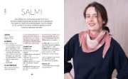 Buchcover und Innenansicht für das Buch: Mini-Tücher - Maxi-Chic | Stricken mit @maschenfein