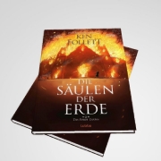Buchcover und Innenansicht für das Buch: Les Pilliers de la Terre - Tome 02: Le feu de Dieu