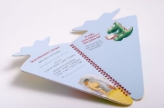 Buchcover und Innenansicht für das Buch: Der kleine Drache Kokosnuss - Mein erster Schultag