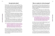 Buchcover und Innenansicht für das Buch: Let's talk about Endometriose