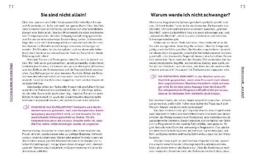 Buchcover und Innenansicht für das Buch: Let's talk about Endometriose